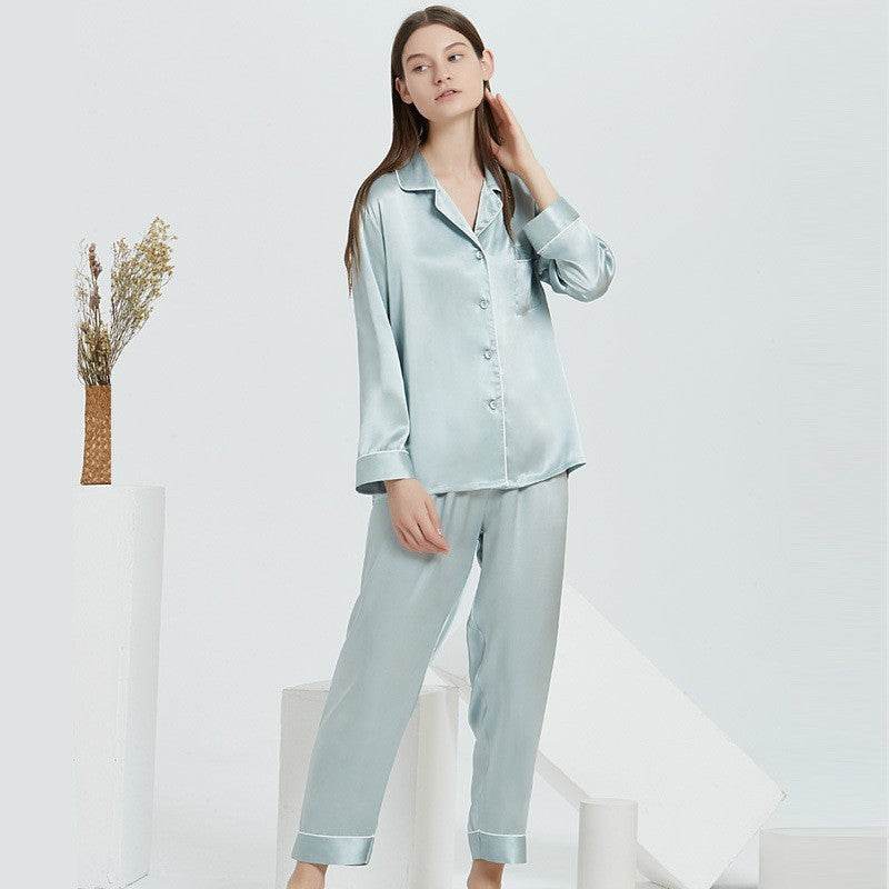 100% Mulberry Silk Pajama Set – Elegant & Luxurious Sleepwear for Women - LANI SILK 
