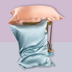 Silk Pillowcase – Luxury Glossy Mulberry Silk Both Sides