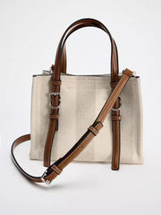 Tote Bag Leather Luxury Ladies Fashion Women Shoulder Crossbody