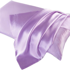 100% Mulberry Silk Pillowcase – 6A Grade, Double-Sided, Hidden Zipper