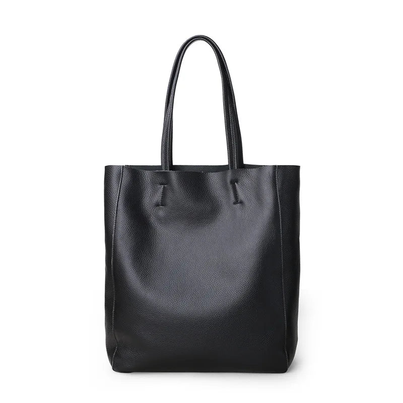 Tote Bag Simple and Stylish Soft Leather for Women