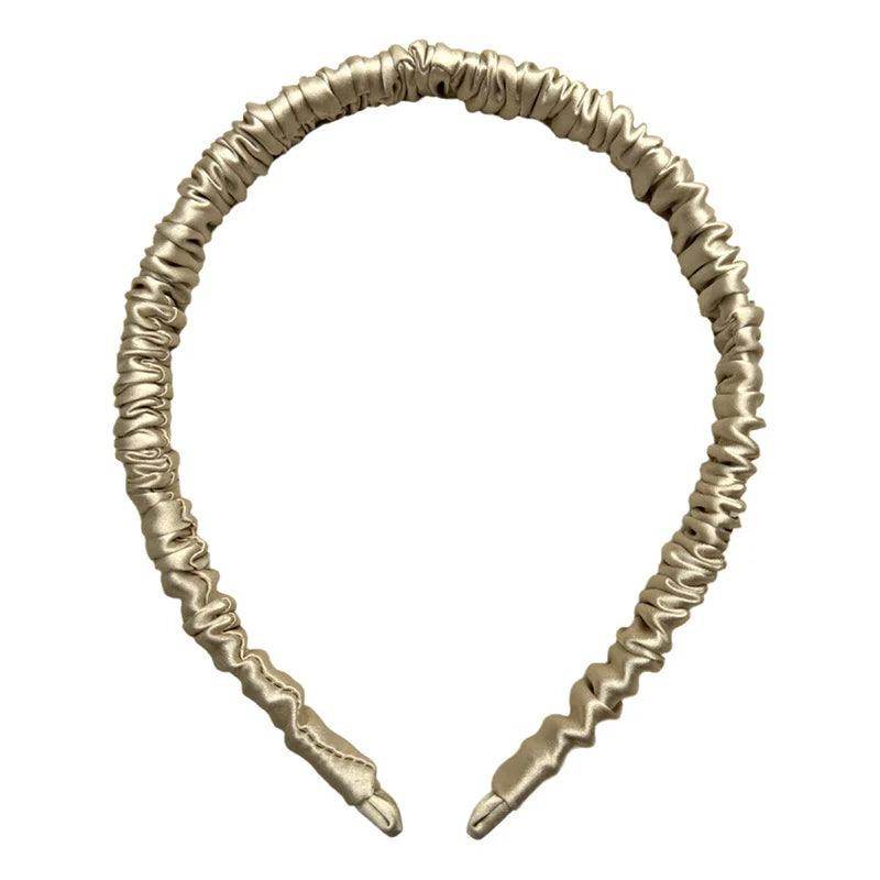 Silk Scrunchies - Elastic Hair Bands Luxury Holders - LANI SILK 