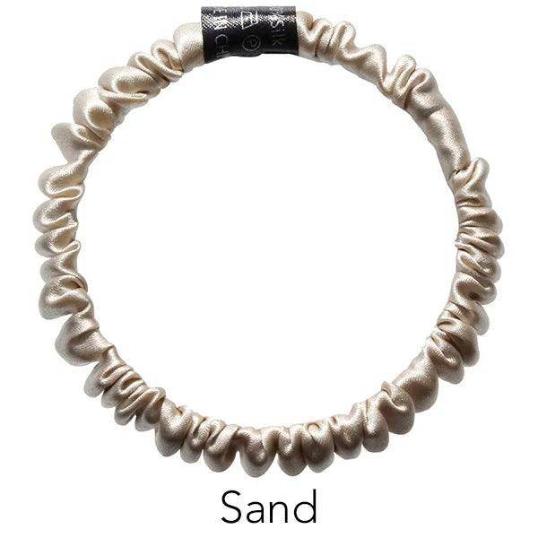 Silk Scrunchies - Hair Ties Elastic Bands No Damage - LANI SILK 