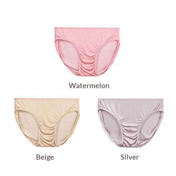 Silk Panties - 100% Natural Silk Low-Rise Briefs Everyday Wear - LANI SILK 