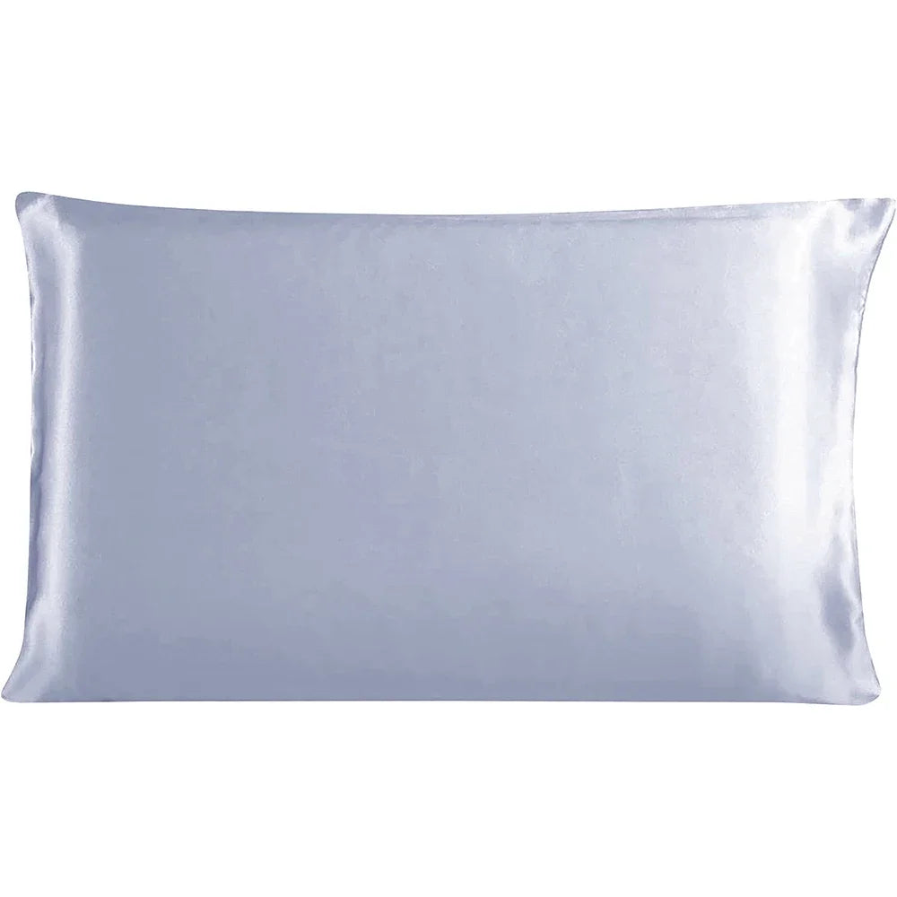 100% Pure Mulberry Silk Pillowcase – Double-Sided, Luxury, Hidden Zipper