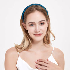 Silk Scrunchies Hair Band Headbands Pure Elastic Luxury Accessories