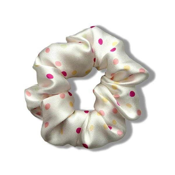 Silk Scrunchies - Large Elastic Damage Holders For Women - LANI SILK 