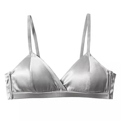 Silk Bra Push-Up Wireless Lightly Lined Comfort