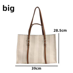 Tote Bag Leather Luxury Ladies Fashion Women Shoulder Crossbody