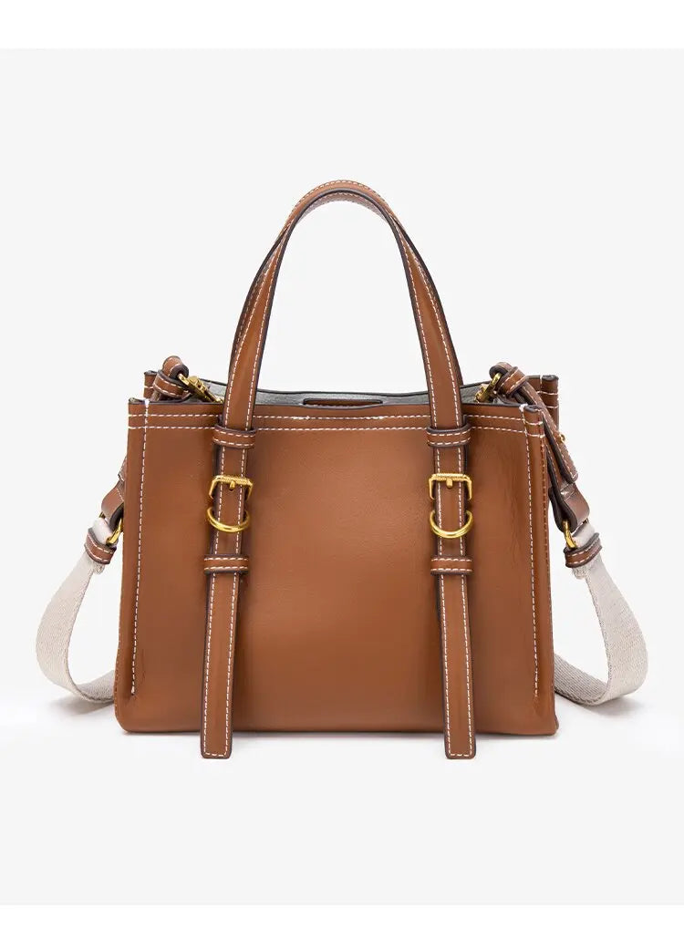 Tote Bag Leather Luxury Ladies Fashion Women Shoulder Crossbody