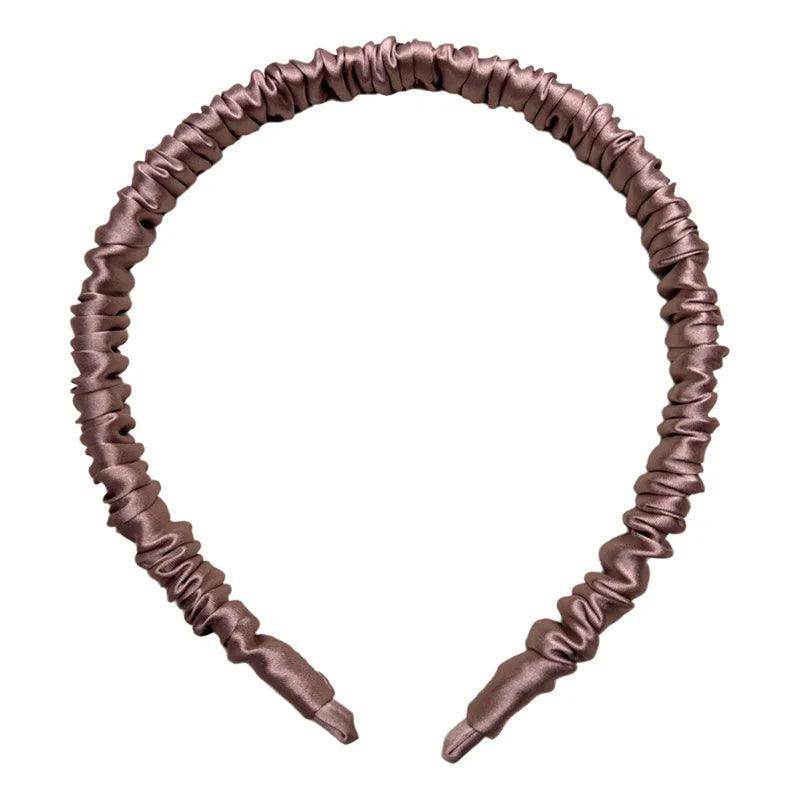 Silk Scrunchies - Elastic Hair Bands Luxury Holders - LANI SILK 