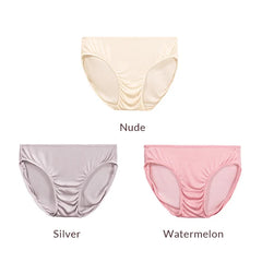 Silk Panties - 100% Natural Silk Low-Rise Briefs Everyday Wear