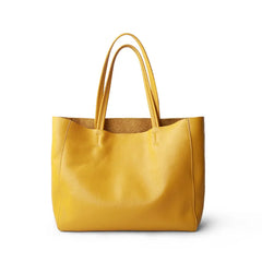 Tote Bag Simple and Stylish Soft Leather for Women