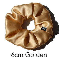 Silk Scrunchies - Hair Ties Elastic Bands Holders for Women