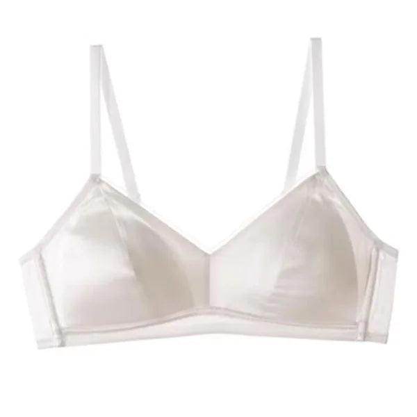 Silk Bra - Wireless Padded Soft Everyday Comfort - LANI SILK 
