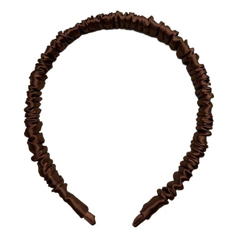 Silk Scrunchies - Elastic Hair Bands Luxury Holders - LANI SILK 