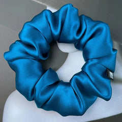 Silk Scrunchies Elastic Band Ropes Ponytail Holders