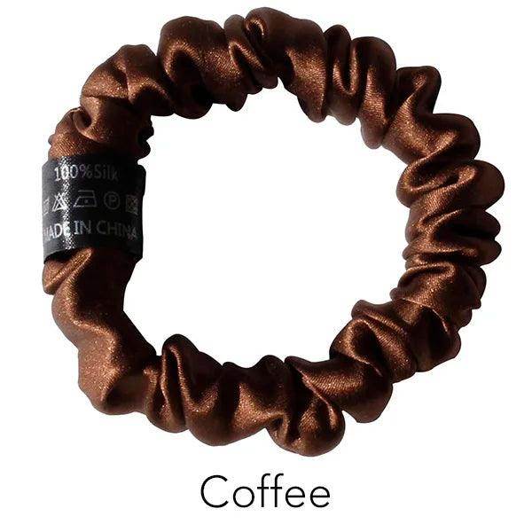 Silk Scrunchies - Hair Ties Elastic Bands No Damage - LANI SILK 