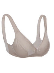 Silk Bra Wire Thin Padding Everyday Wear Underwear Intimates