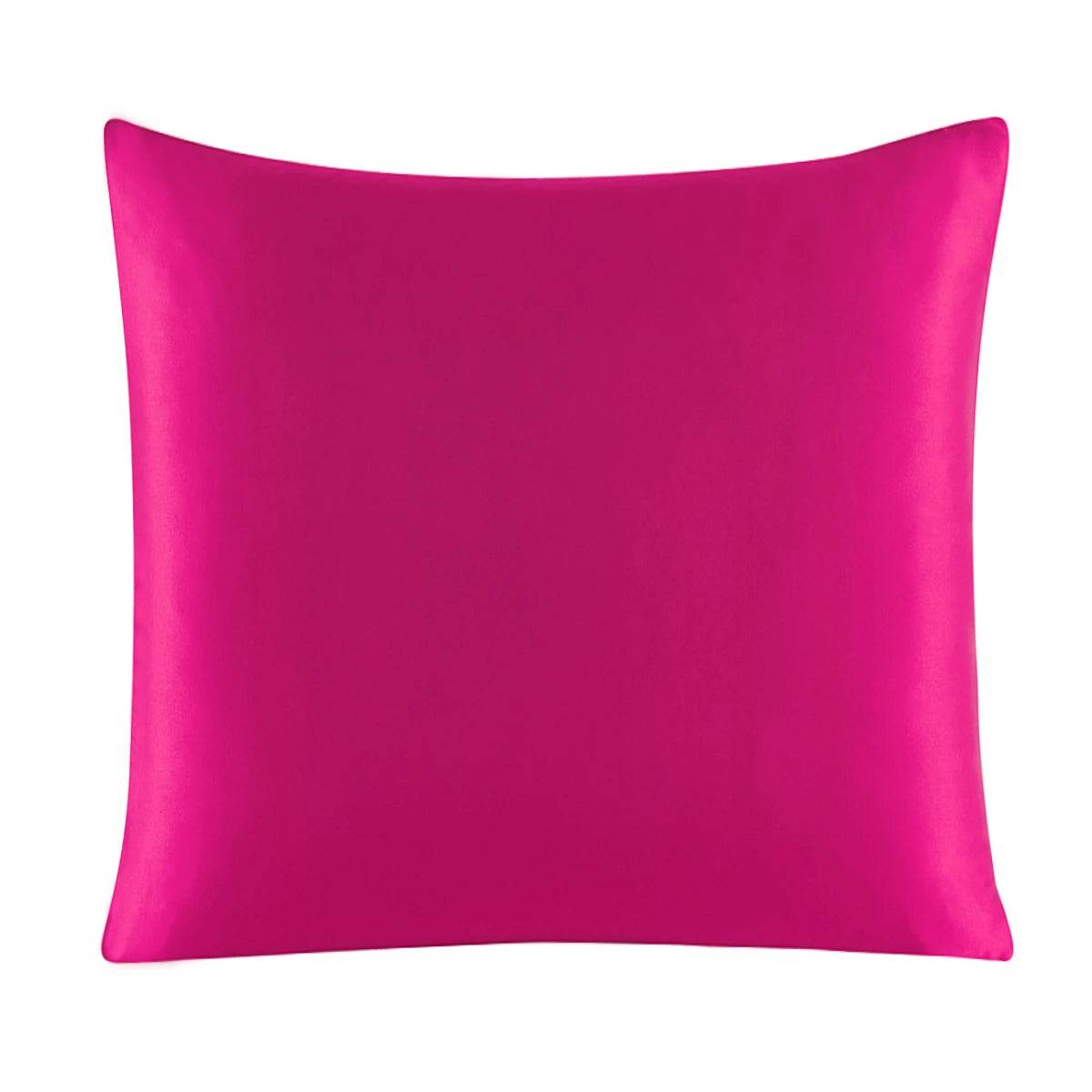 Silk Pillowcases - Zipper Closure Solid Colors Multiple Sizes - LANI SILK 