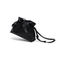 Tote Bag Fashion Women's Pleated Shoulder Drawstring