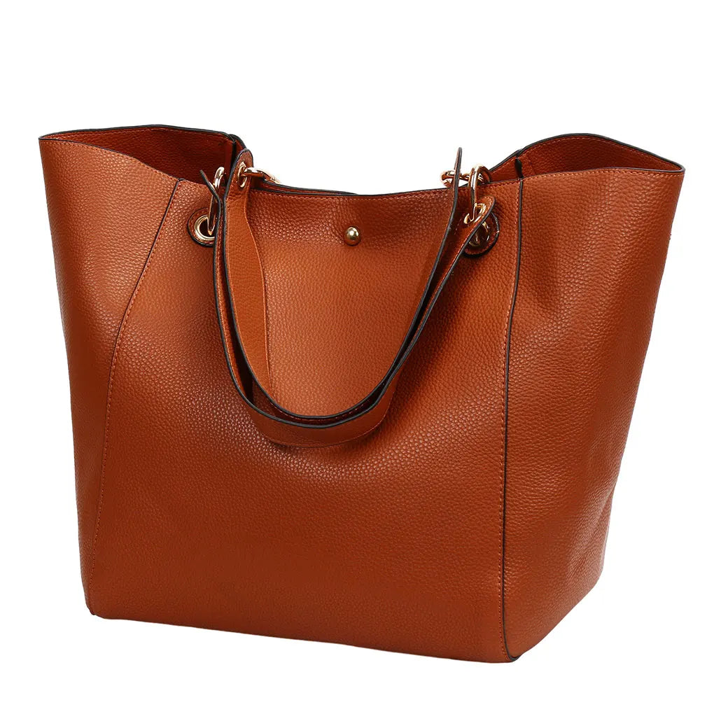 Tote Bag Luxury Leather Classic Women’s Purse Top-Handle Shoulder