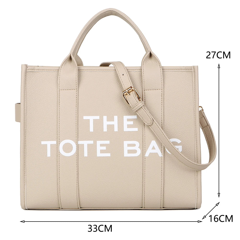 Tote Bag Luxury Designer Women Handbags Letter Shoulder