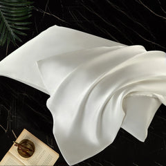 100% Mulberry Silk Pillowcase – 6A Grade, Double-Sided, Hidden Zipper