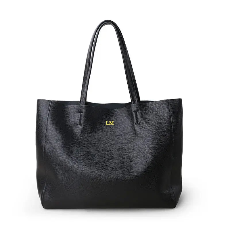 Tote Bag Simple and Stylish Soft Leather for Women