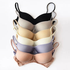 Silk Bra Padded for Women Wire Bralette Lightly Lined Comfort