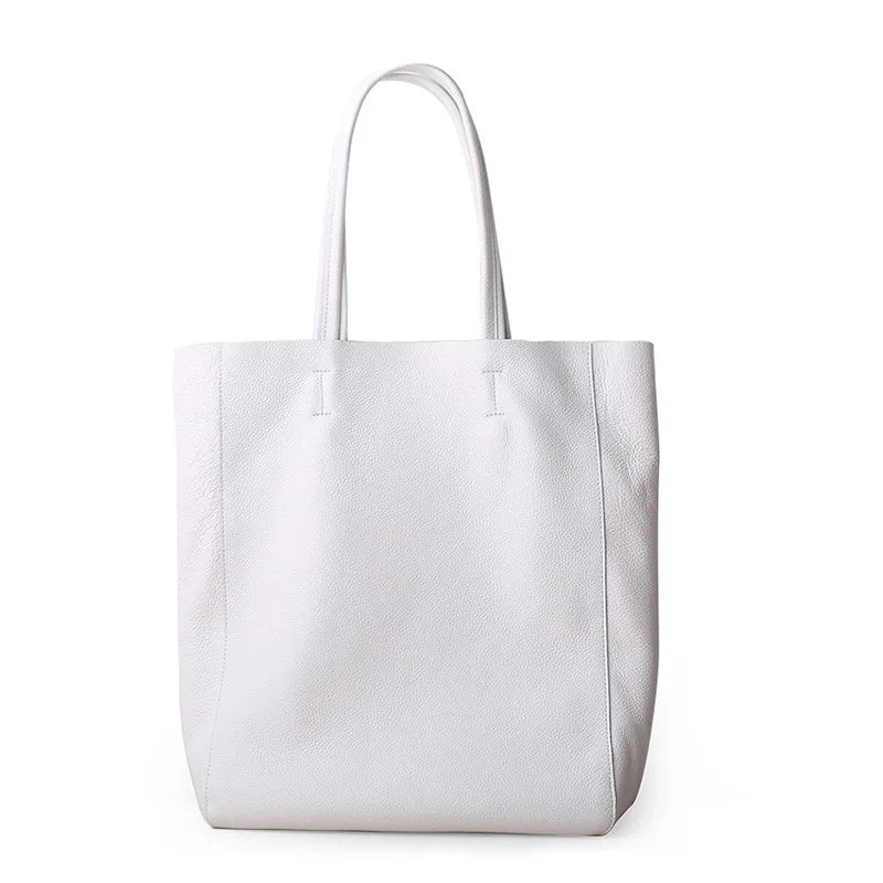 Tote Bag Simple and Stylish Soft Leather for Women