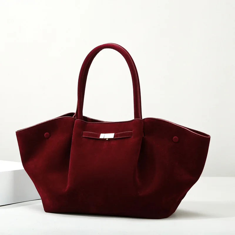 Tote Bag Luxury Trend High PU Leather Simple Designer Woman