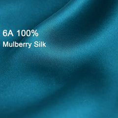 100% Pure Mulberry Silk Pillowcase – Double-Sided, Luxury, Hidden Zipper