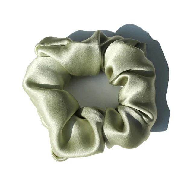 Silk Scrunchies - Large Elastic Damage Holders For Women - LANI SILK 