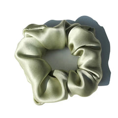 Silk Scrunchies - Large Elastic Damage Holders for Women