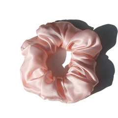 Silk Scrunchies - Large Elastic Damage Holders for Women