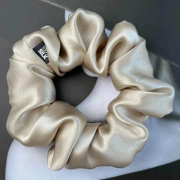 Silk Scrunchies - Hair Ties Elastic Gentle Holders - LANI SILK 