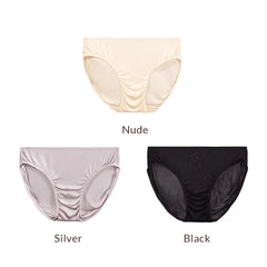 Silk Panties - 100% Natural Silk Low-Rise Briefs Everyday Wear