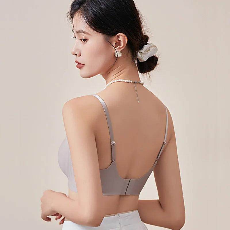 Silk Bra - Wireless Padded Bralette For Yoga - LANI SILK 