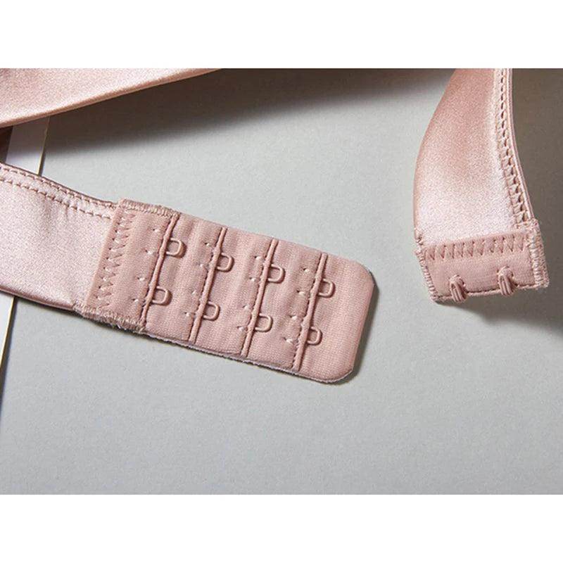 Silk Bra - Wireless Bralette Lightly Lined Padded - LANI SILK 