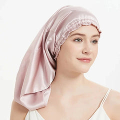 Silk Bonnets Hair Wrap Night Sleeping Cap for Long Curly