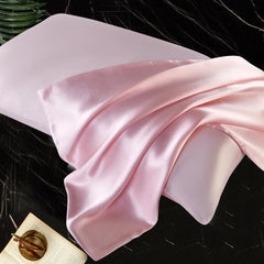 100% Mulberry Silk Pillowcase – 6A Grade, Double-Sided, Hidden Zipper