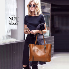 Tote Bag Leather Shoulder Crossbody Vintage Designer High Quality