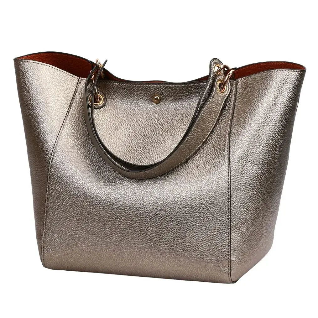 Tote Bag Luxury Leather Classic Women’s Purse Top-Handle Shoulder