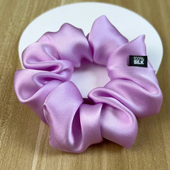 Silk Scrunchies - Hair Ties Elastic Gentle Holders