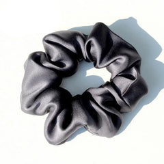 Silk Scrunchies - Large Elastic Damage Holders for Women