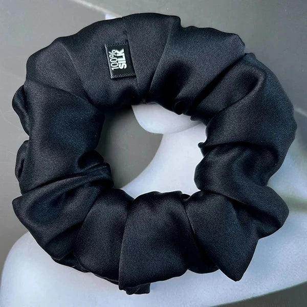 Silk Scrunchies - Hair Ties Elastic Gentle Holders - LANI SILK 