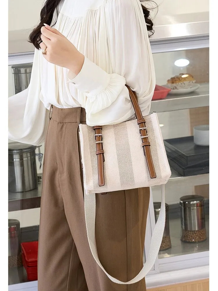 Tote Bag Leather Luxury Ladies Fashion Women Shoulder Crossbody