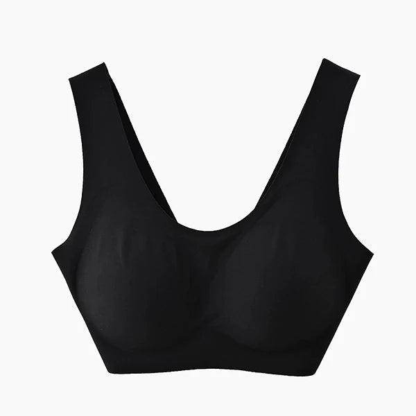 Silk Bra - Wireless Seamless With Removable Pads - LANI SILK 