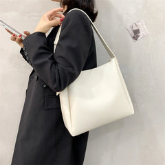 Tote Bag Fashion Leather Tend Simple Large High Capacity Shoulder